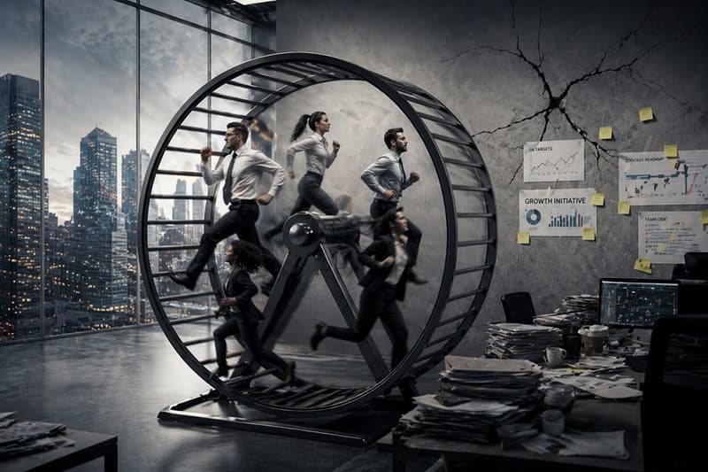 The Momentum Myth—Why Busy Companies Still Feel Stuck