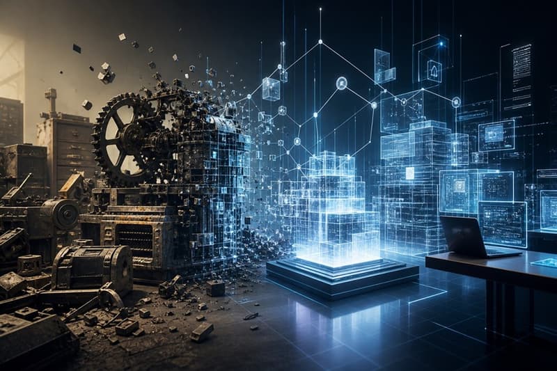 The Machines That Don’t Exist: How Technology Is Rebuilding Business Logic
