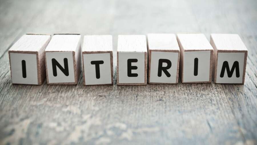 Why You Need an Interim Definition