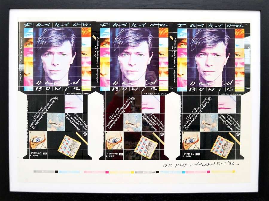 David Bowie album art and photographs headed for auction