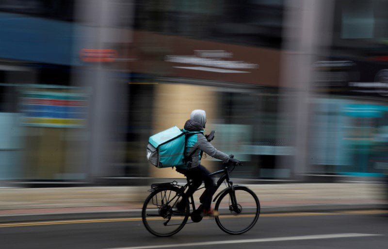 Deliveroo reports doubling in gross order value in first half