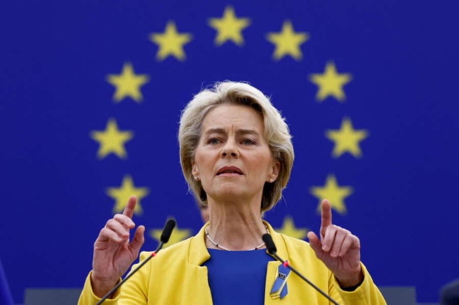 EU will propose windfall levies on energy firms, von der Leyen says