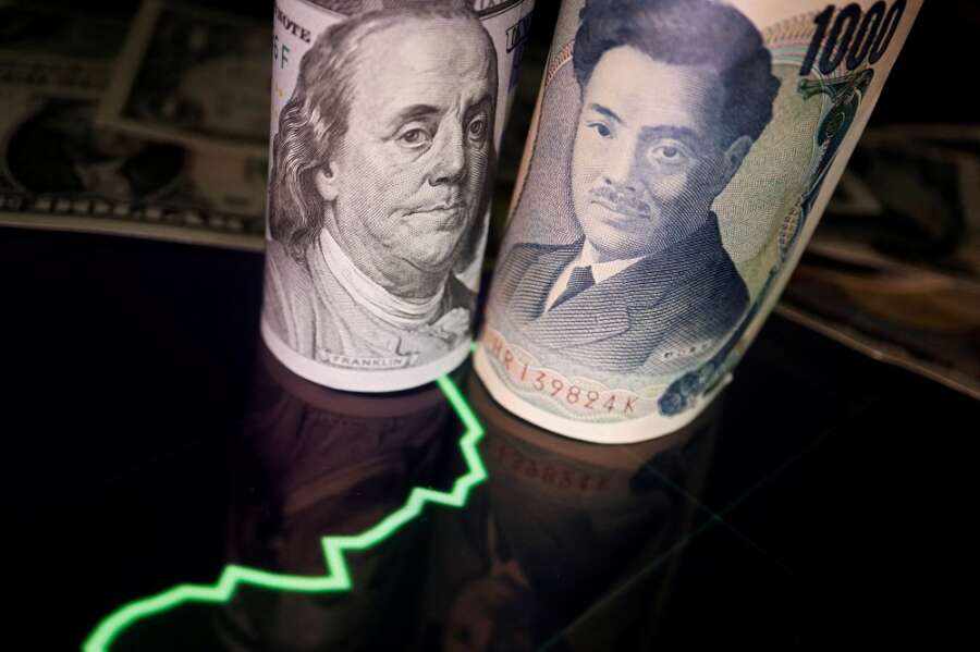 Dollar climbs to near 150 vs yen after US shutdown avoided, data