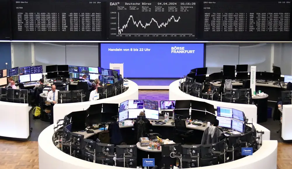 European shares slide to two-week low on hawkish Fed comments, geopolitical worries