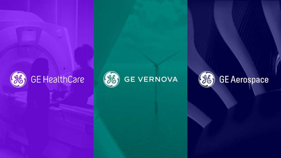 GE unveils branding for the separation and creation of three new public companies in partnership with Interbrand New York