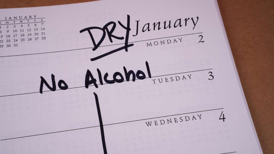 Almost 9 million people are planning to take a month off drinking this January