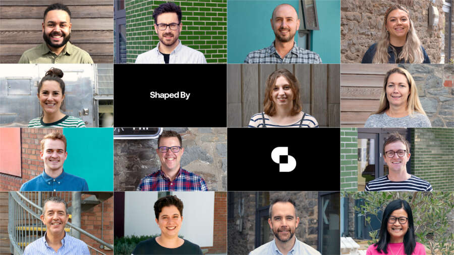 Creative agency Shaped By celebrates the influences that shape us with “playful” rebrand