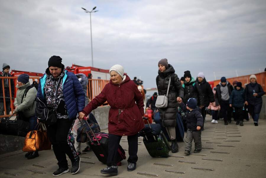 Close to 3 million have fled fighting in Ukraine