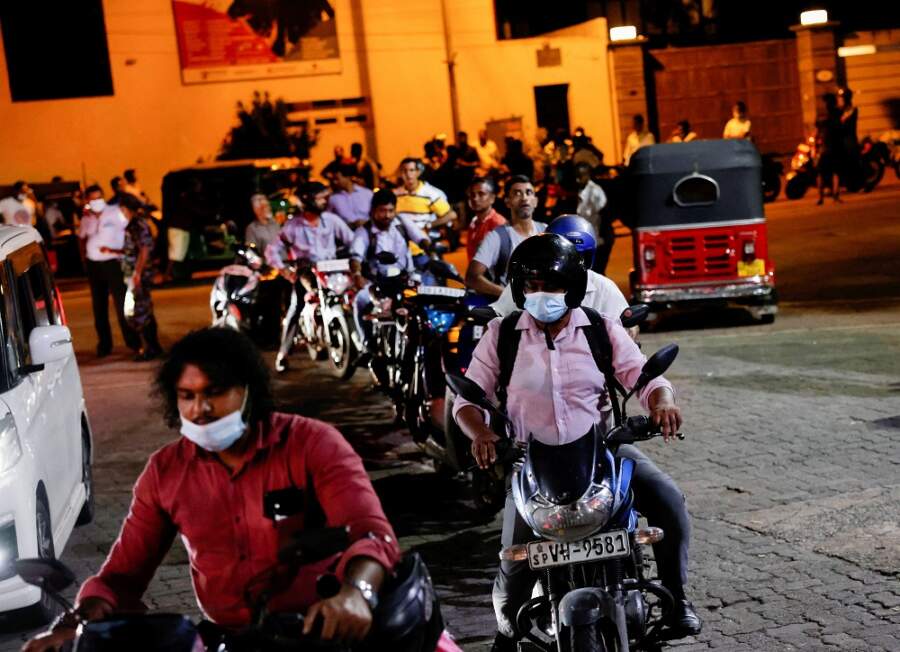 Doctors, bankers protest ‘impossible situation’ as Sri Lanka runs out of fuel
