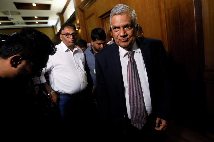 Wickremesinghe, a wily political survivor, elected Sri Lanka’s president