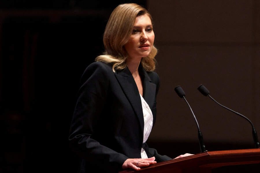 Ukraine’s first lady to be guest of honor at EU State of Union