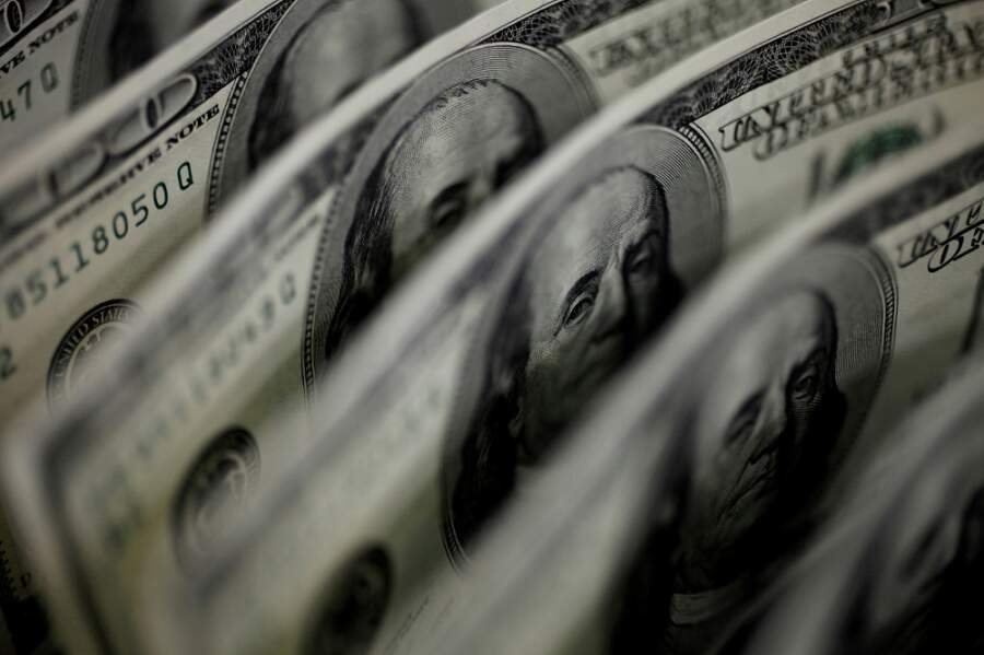 Dollar advances as strong U.S. data backs higher rates backdrop