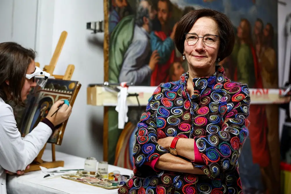 Steady hearts, steady hands as Vatican experts restore masterpieces