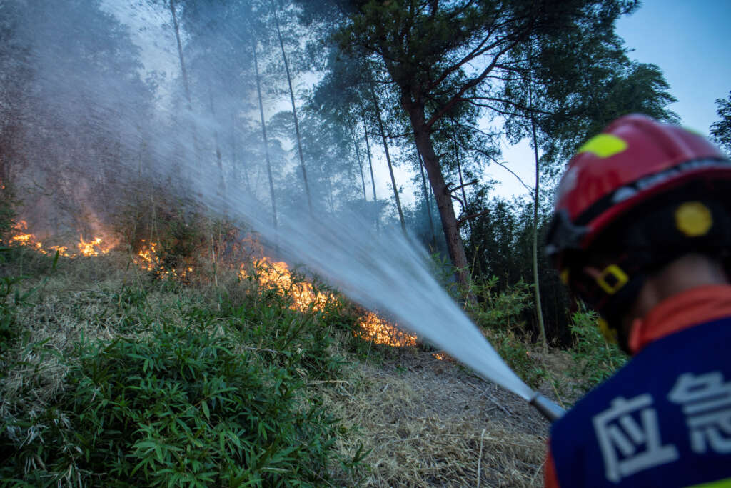 China battles forest fires as fears linger over harvest