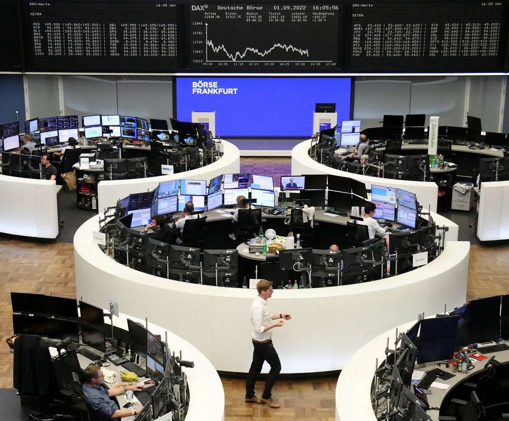 European shares end five-day losing streak, still down for the week