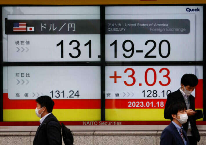 Asian stocks make 7-month highs, Australian dollar gains on hot inflation