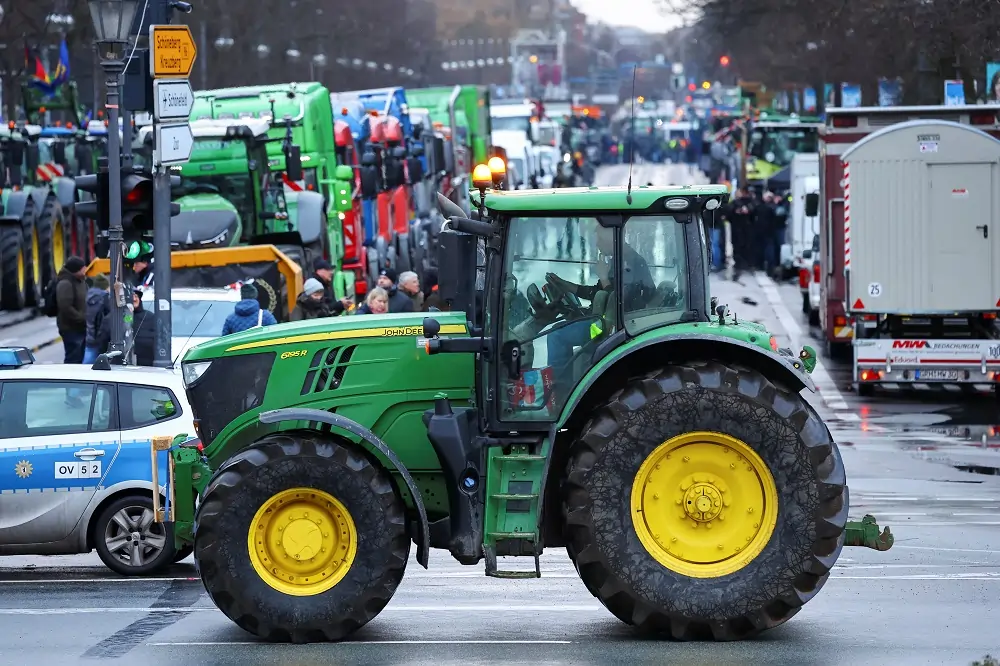 There’s no more money, German minister tells rowdy farmers