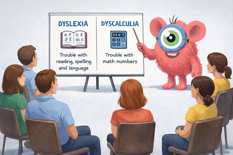 Math vs Reading Disabilities: How to Tell Dyscalculia Apart From Dyslexia.