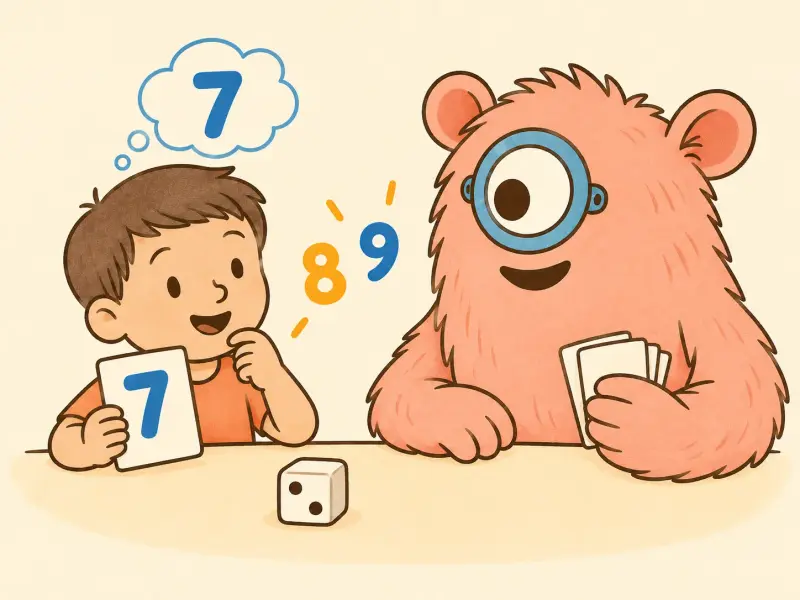 Counting game with Logik the Monster