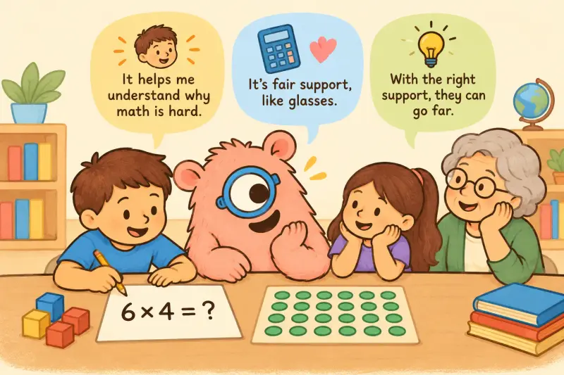 How to explain dyscalculia to your family