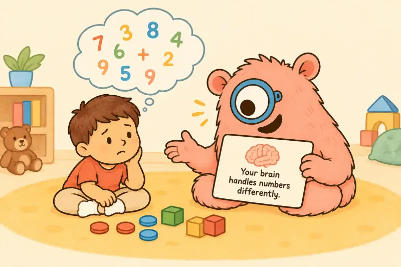 How to Explain Dyscalculia to Your Child, Siblings and Grandparents