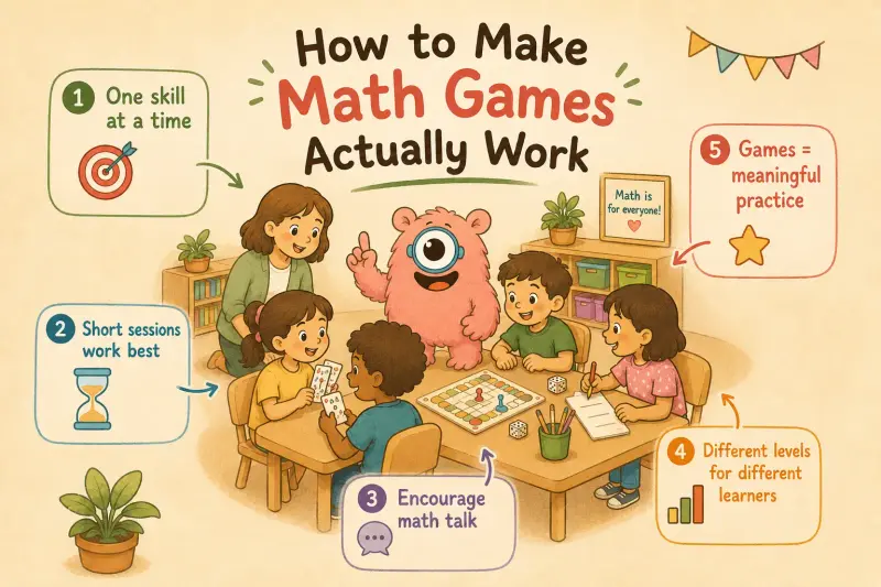How to make math games work