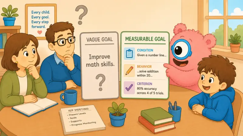 50 Sample Math IEP Goals (by Skill and Grade)
