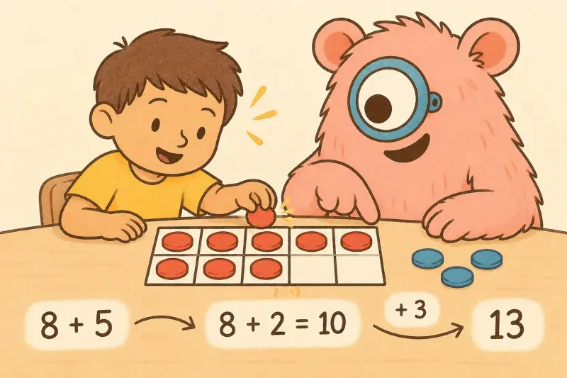 Making 10 with 10s frame