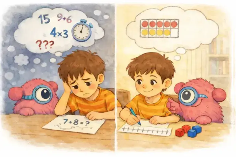 Why Memorizing Math Facts Can Block Math Reasoning 