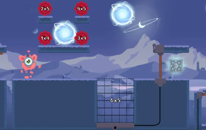 Monster Math multiplication