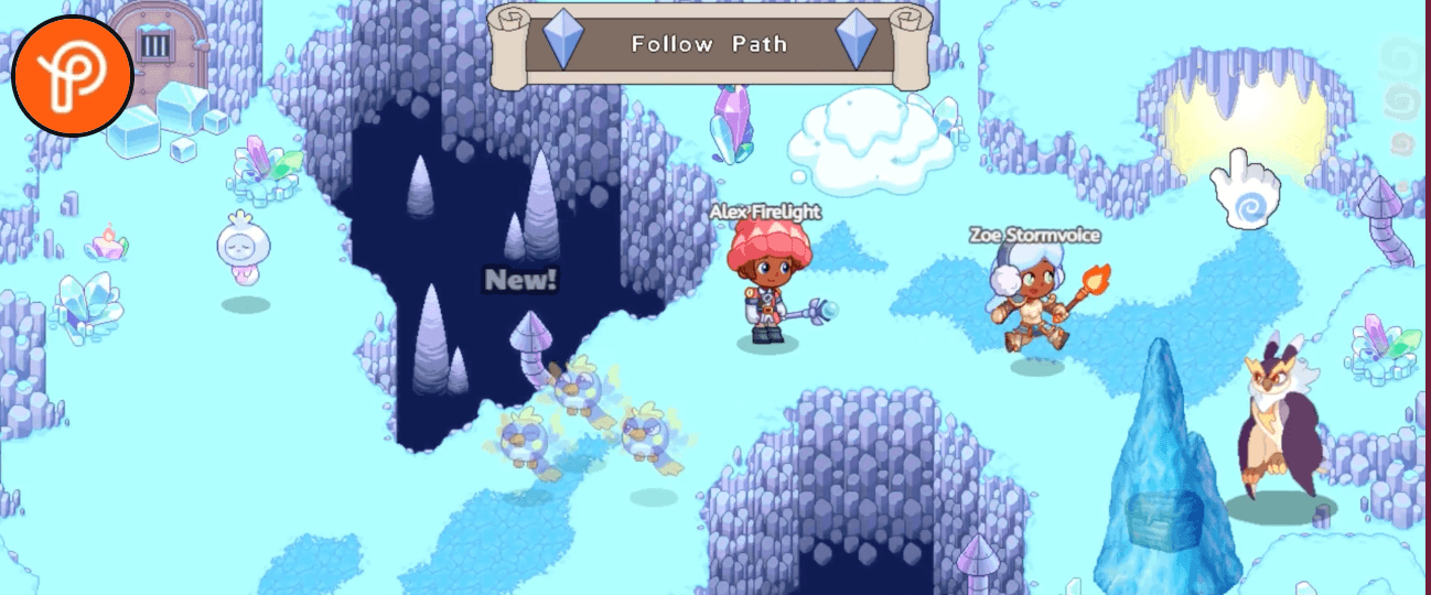 Adventure scene in Prodigy