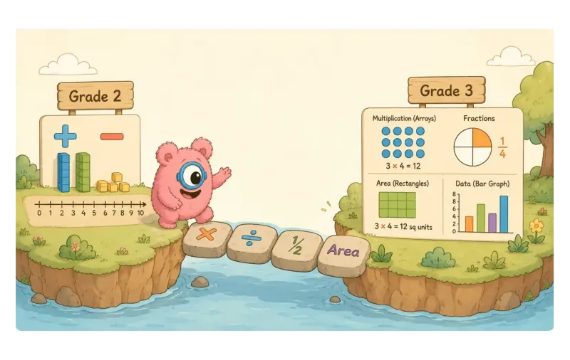 Third grade math milestones
