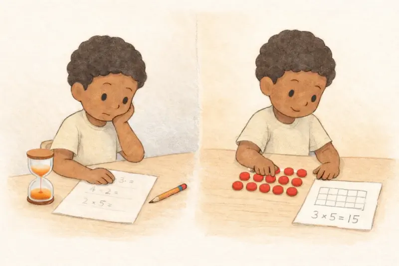 How to Teach Multiplication to Kids with ADHD - Without Timed Drills