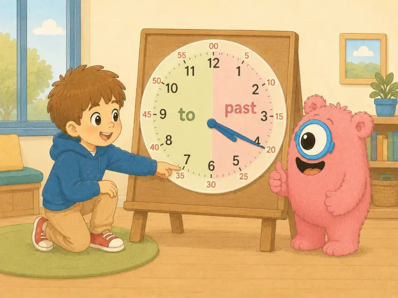 Visual Strategies for telling time