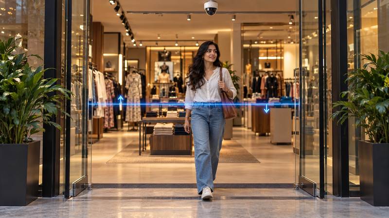 Footfall Counter for Retail Stores: How to Count Visitors With Existing CCTV