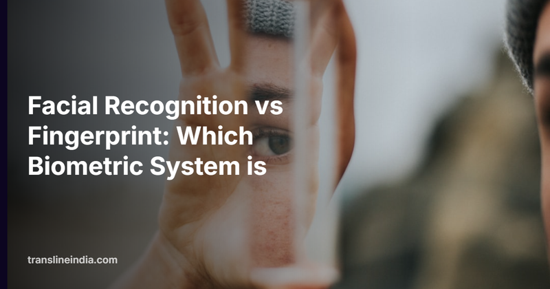 Facial Recognition vs Fingerprint: Which Biometric System is Right for Your Organisation?