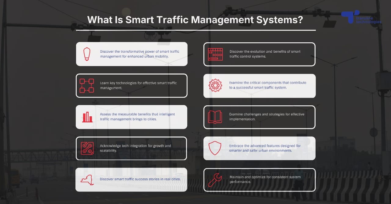 how smart traffic management systems work