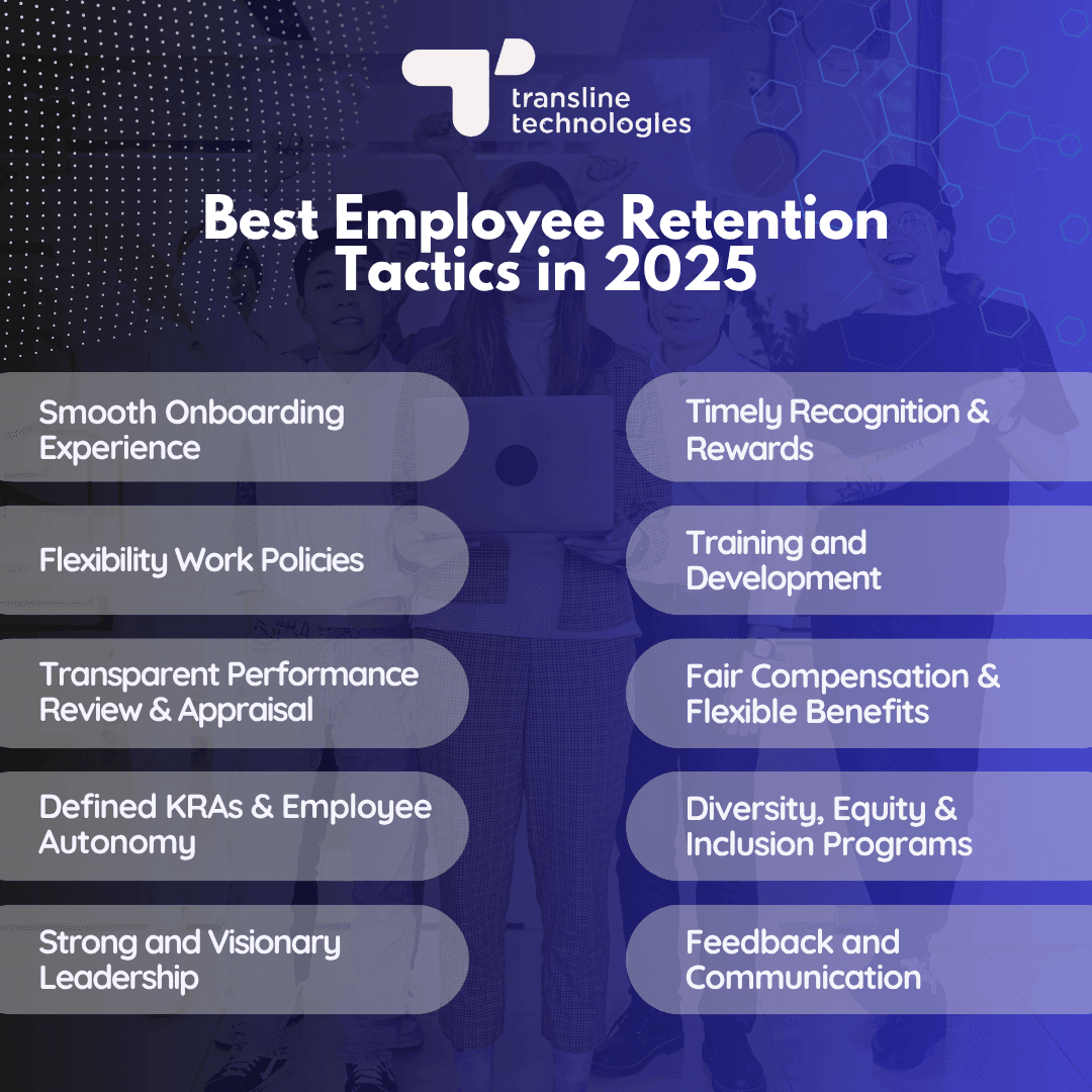 top employee retention tactics for tech it companies in 2025_transline technologies