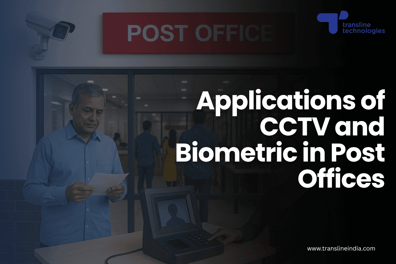 What are the Key Applications of CCTV and Biometric in Post Offices?
