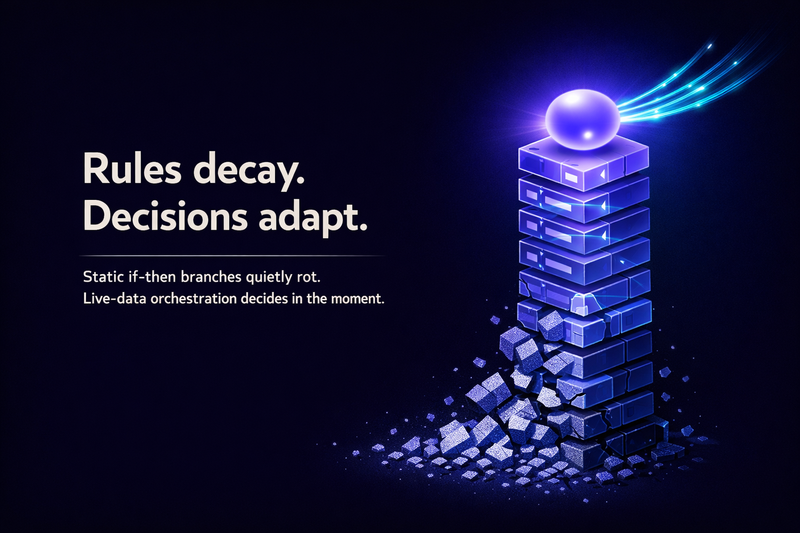Adaptive Journey Orchestration: How Live-Data Workflows Replace Rule-Based Automation