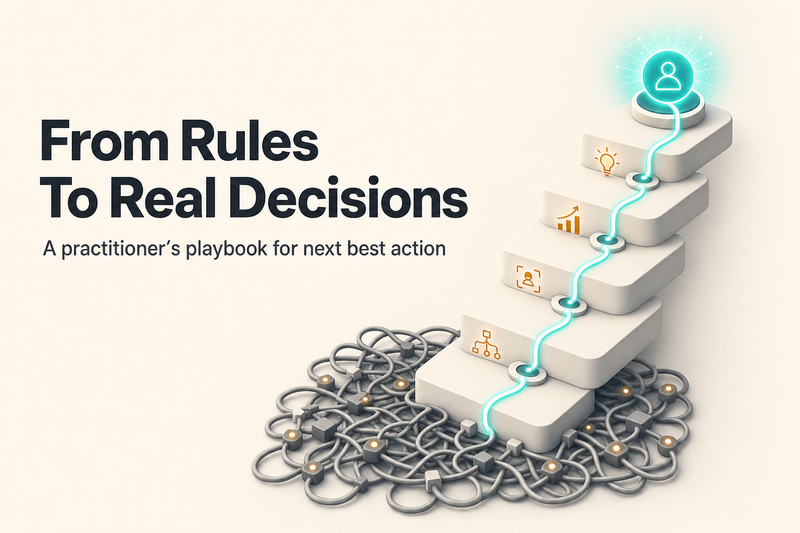 Getting Started with AI Decisioning and Next-Best-Action: A Practitioner's Playbook