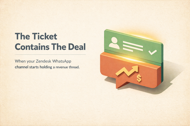 Zendesk WhatsApp Integration: What Ships, What Stops, What You Add