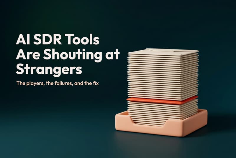 AI SDR Tools in 2026: The Players, the Failures, and the Fix
