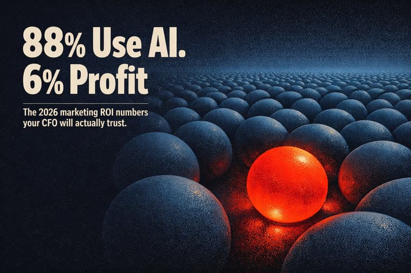 Artificial Intelligence Statistics: Your Marketing ROI Roadmap For 2026
