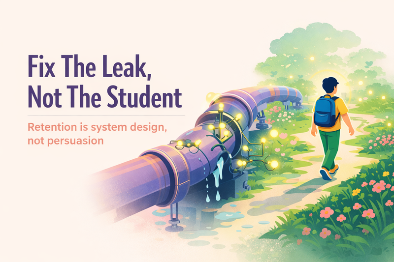 Automated Nudging and the Behavioral Science Behind Student Retention