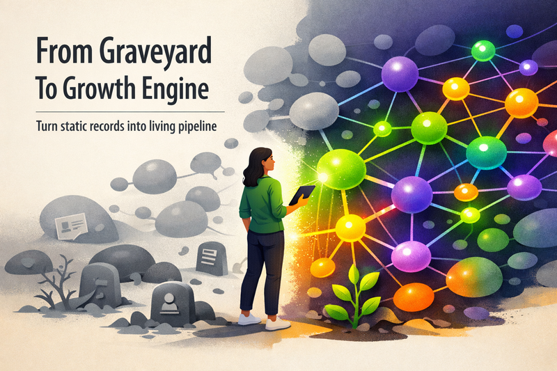 Your Salesforce Data is a Graveyard: How Agentic AI Resurrects Dead Records