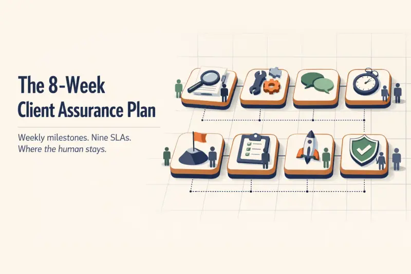 The Eight-Week Client Assurance Plan for Implementing Agentic AI