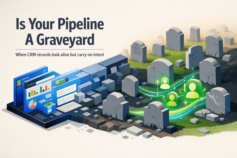 Your Salesforce Data Is a Graveyard: How Agentic AI Resurrects Dead Records