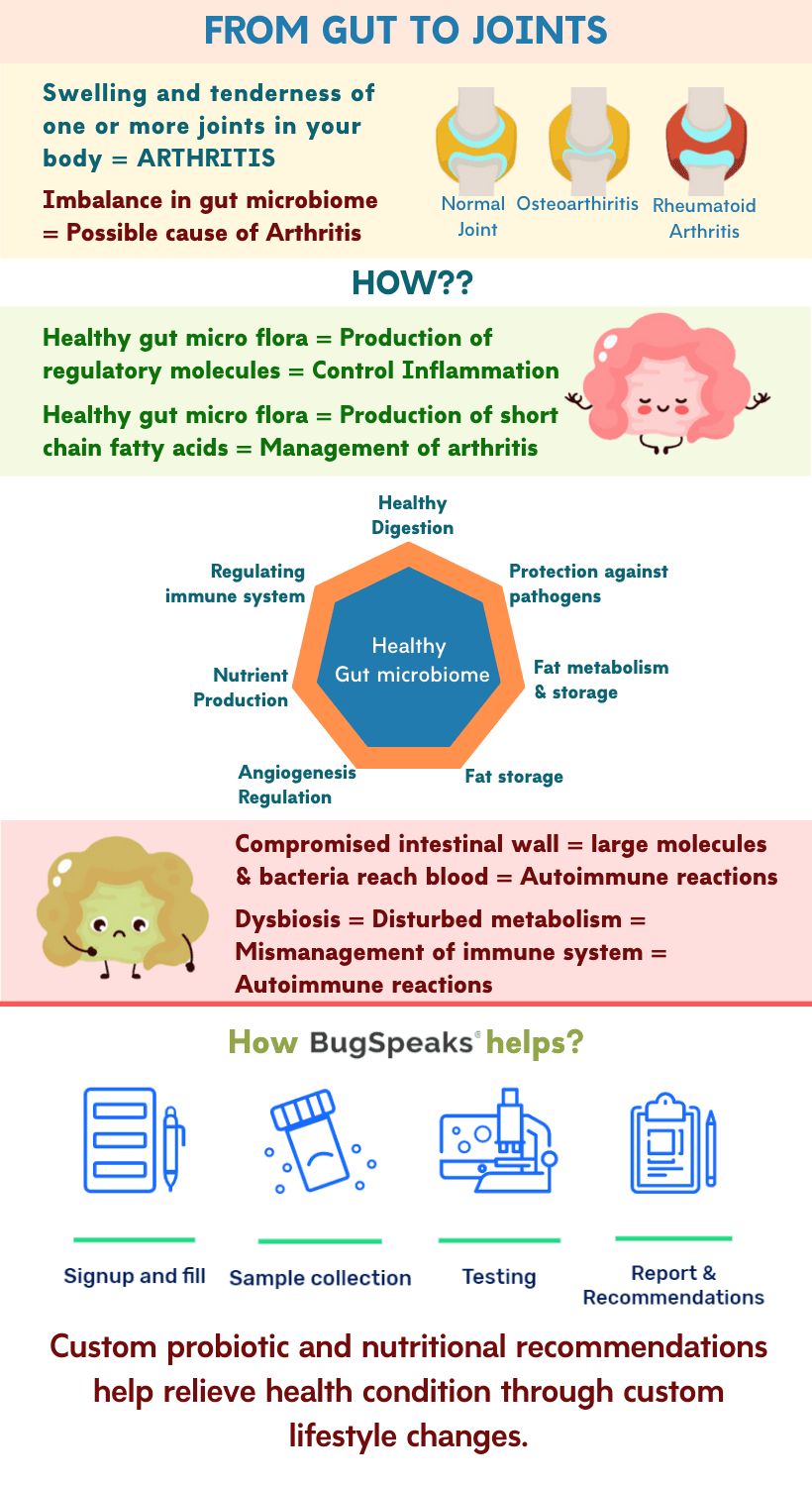 From Gut to Joints: Microbiome & Arthritis