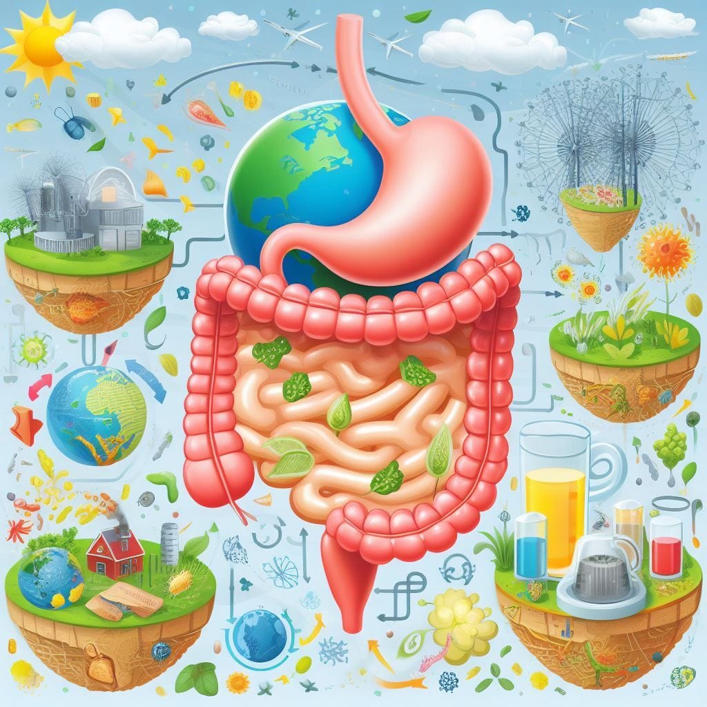 Environmental Effects on Microbes and Consequences of Gut Health